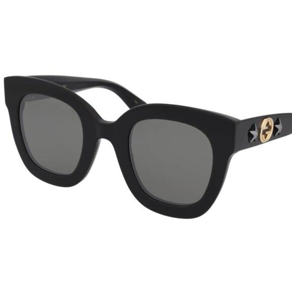 Gucci  Grey Butterfly Women's Sunglasses - Picture 1 of 3